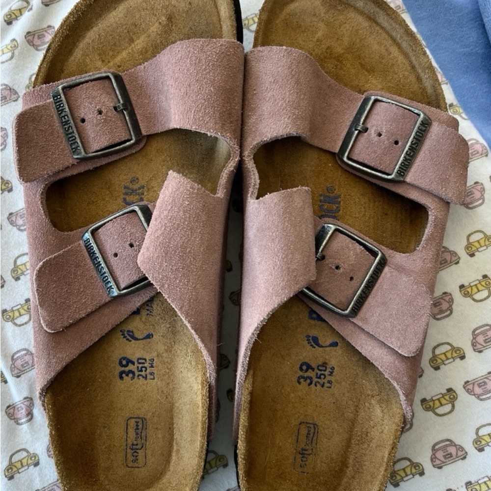 Lilac Suede Birkenstock